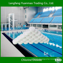 Tableta de Dióxido de Cloro para Tratamiento de Piscina Swimmming Fungicidas Made in China